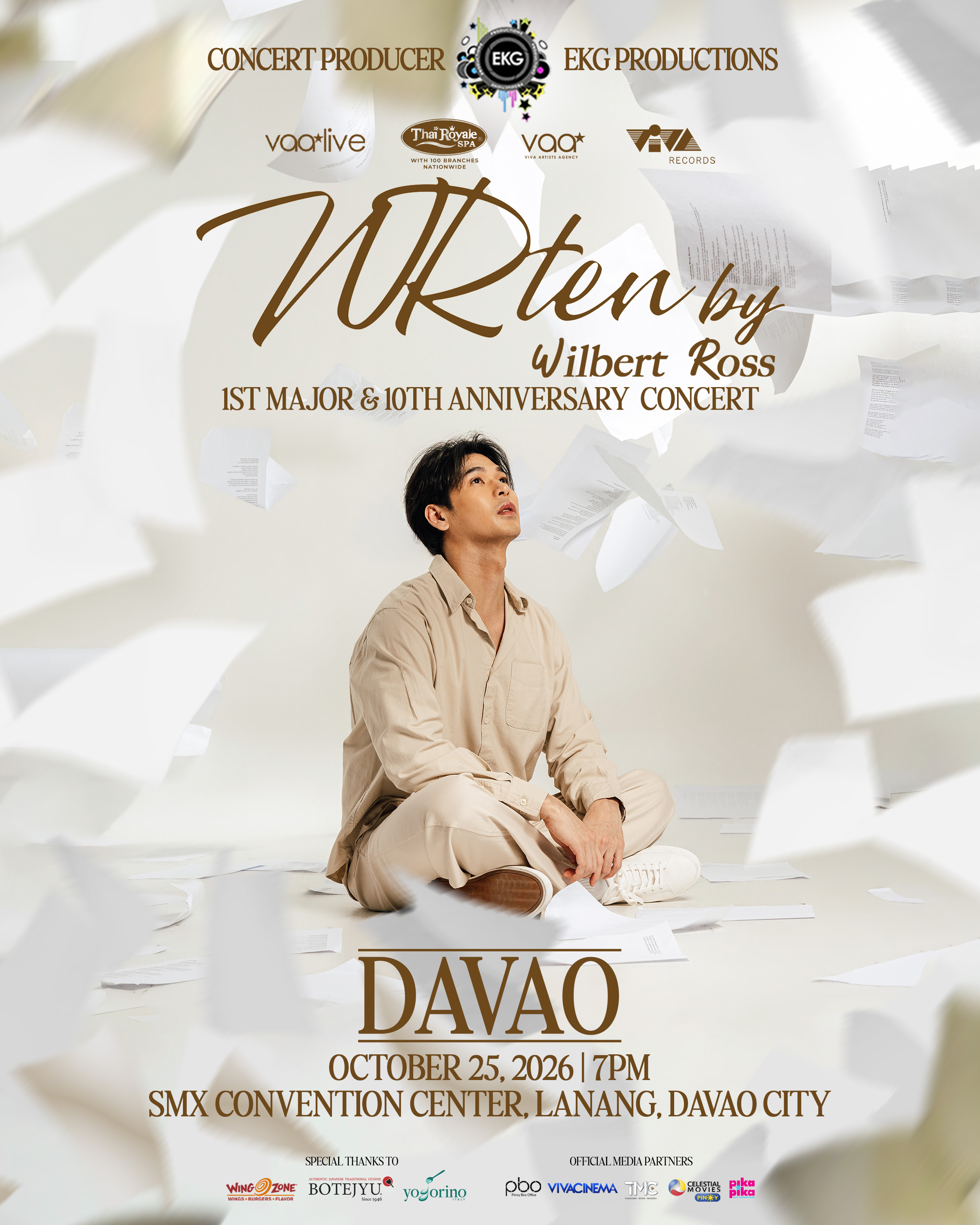 WRTEN By Wilbert Ross Live in Davao